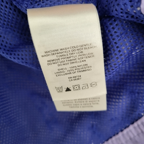 Columbia Omni Shield Girls Hooded Full Zip Jacket XS Light Purple Nylon - Picture 11 of 11